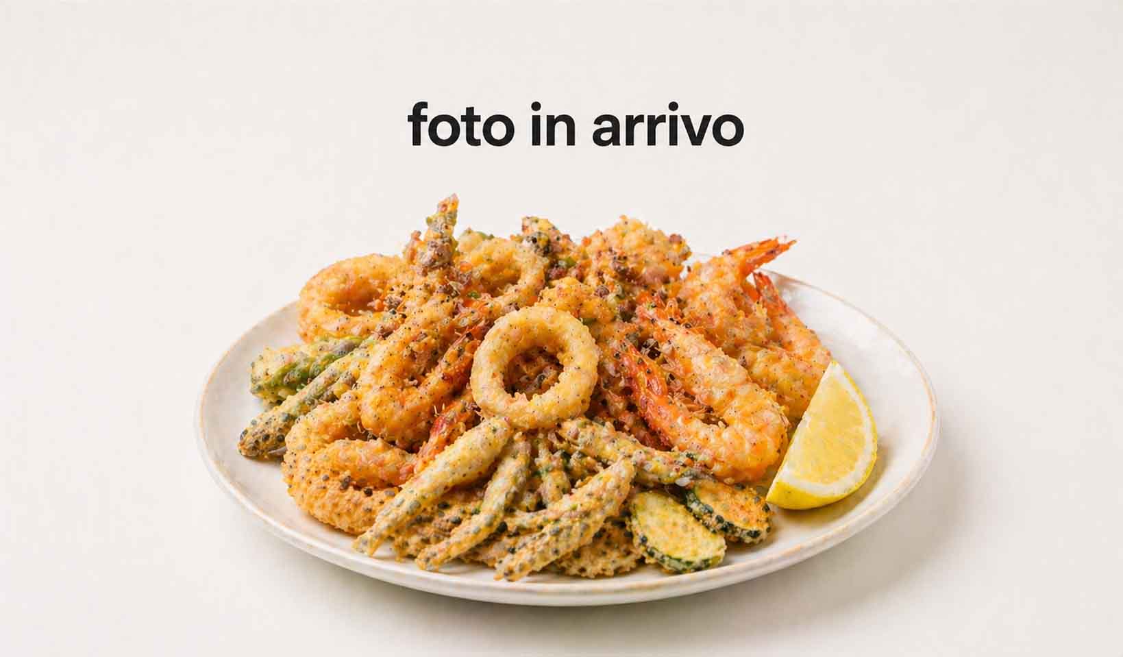 Degustazione di antipasti misti di mare